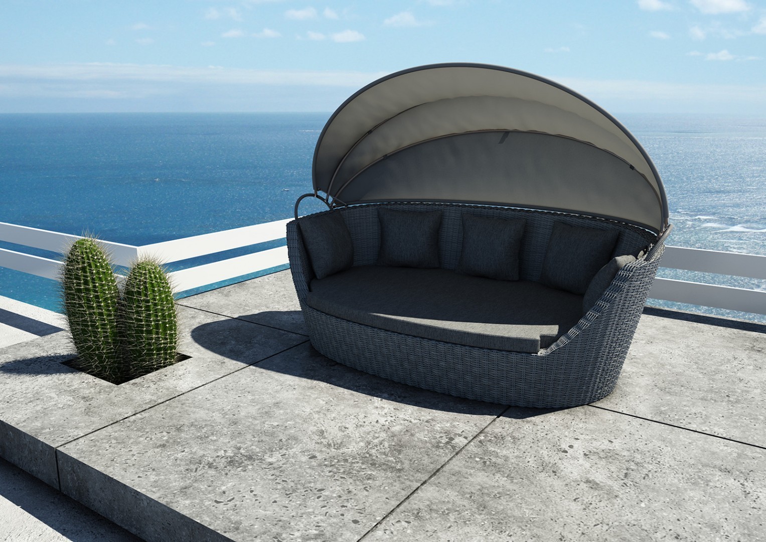 meble wypoczynkowe technorattan sofa Portofino